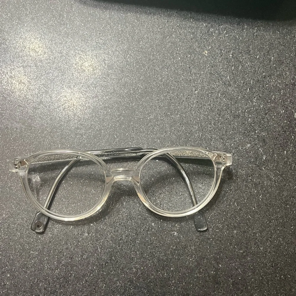 John Jacobs Venus Clear Frames, Case & Cloth